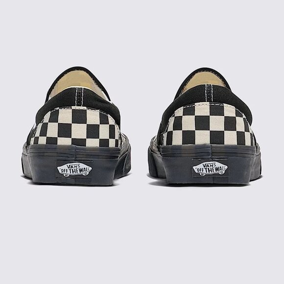 VANS Authentic Black White Checkerboard Classic Slip-On Shoe Mens Size 10 NEW - Picture 12 of 12